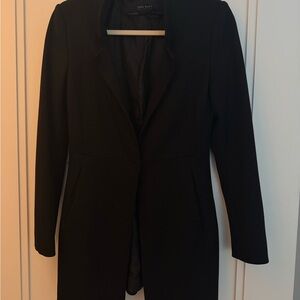 Zara Elegant Black Women's Coat